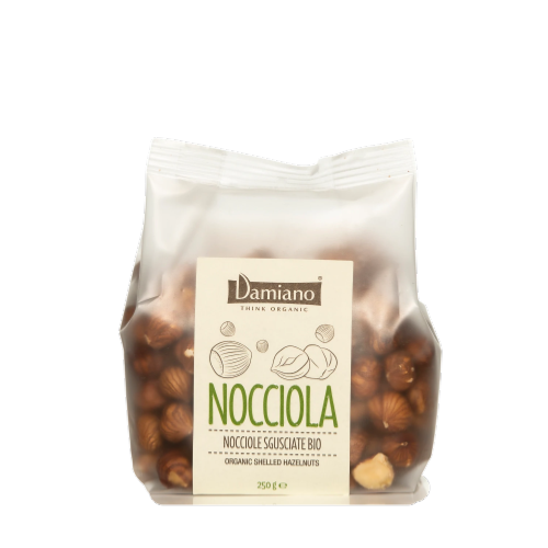 Noisettes décortiquées/complètes "Nocciola", Damiano, 250g*