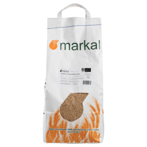 Graines de sésame blond complet, Markal, 3kg*