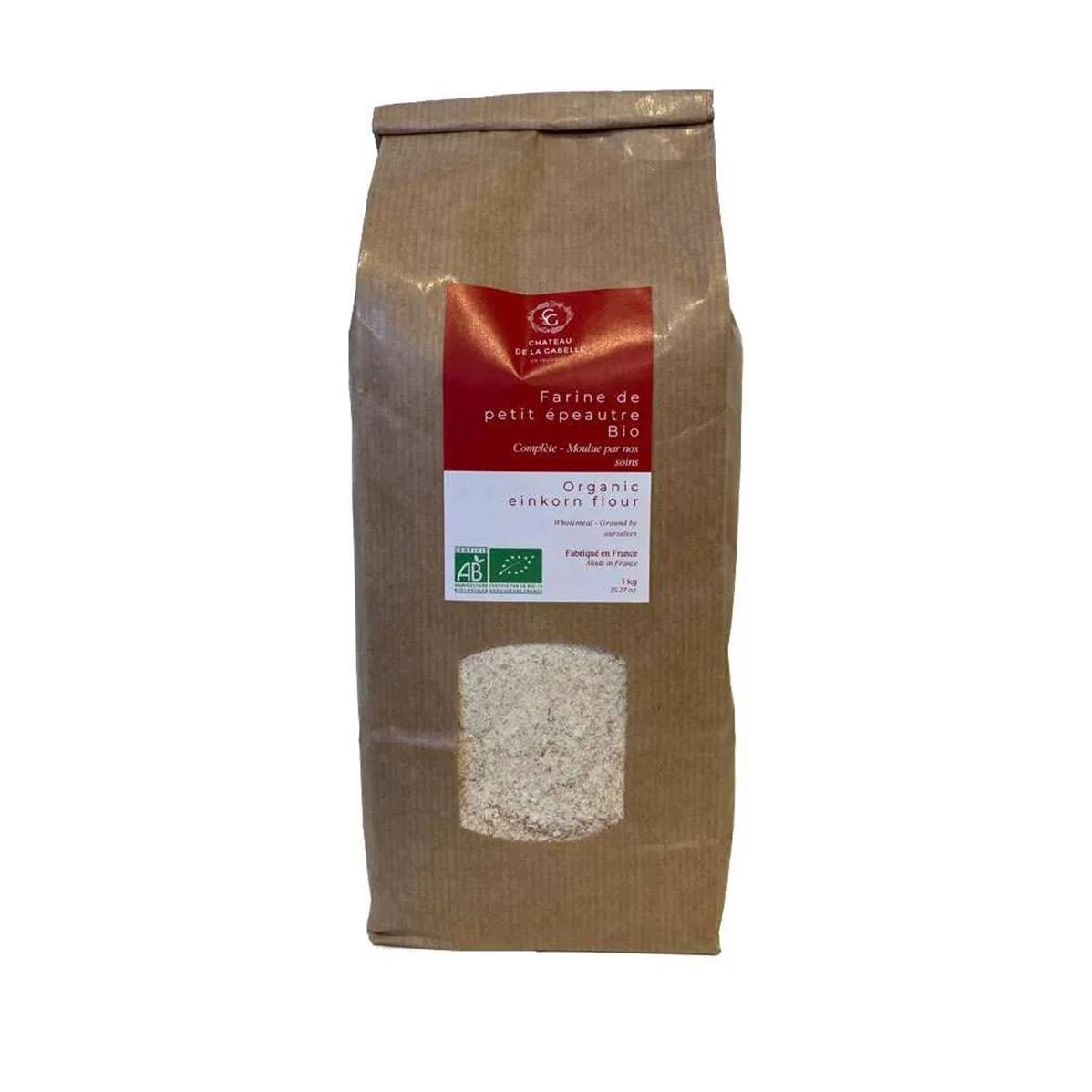 Petit épeautre Farine, Château de la Gabelle, 1kg