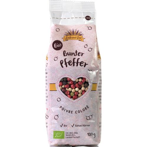 Poivre coloré BIO, Leib und Gut, 100g*