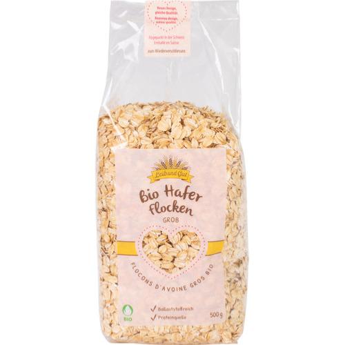 Flocons d'avoine gros BIO (Label Knospe) Import, Leib und Gut, 500g*