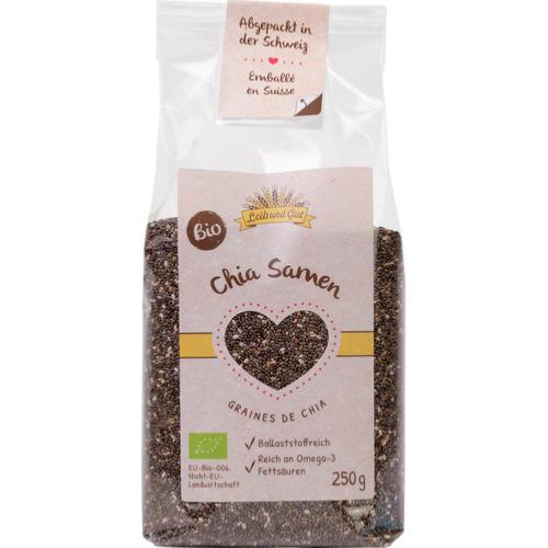 Graines de chia BIO, Leib und Gut, 250g*