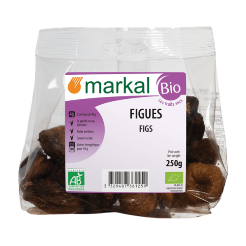 Figues naturelles, Markal, 250g*
