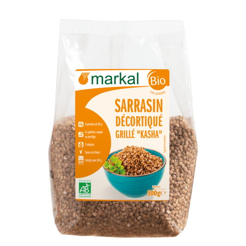 Sarrasin décortiqué grillé "Kasha", Markal, 500g*