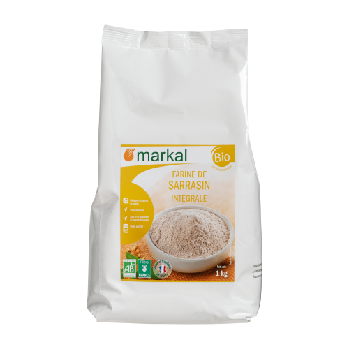 Farine de sarrasin bio, Markal, 1kg*