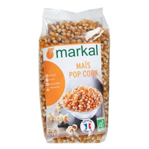 Pop corn maïs, Markal, 500g*