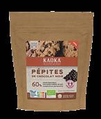 Pépites chocolat noir 60%, Kaoka, 100g