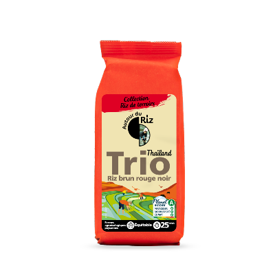 Trio de riz thaï complet Commerce équitable, Autour du Riz, 500g