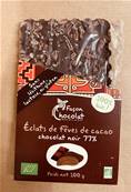 Tablette (77%) aux éclats de fèves de cacao, Façon Chocolat