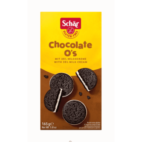Chocolate o's sans gluten, Schär, 165g