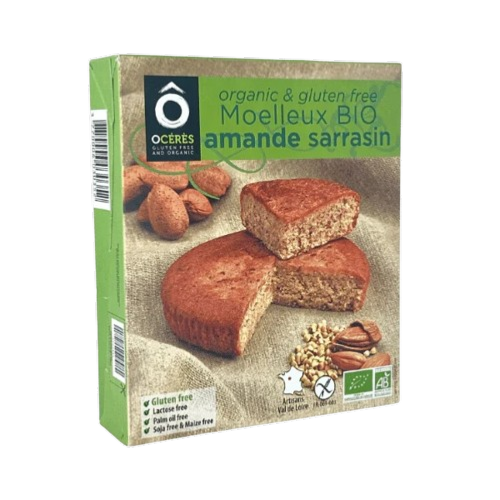 Moelleux amande sarrasin sans gluten, Gourmandise & Coquelicot, 145g*