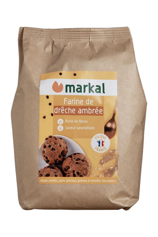 Farine de drêche ambrée, Markal, 400g*