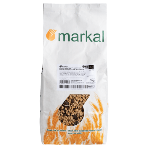 Muesli croustillant fruits, Markal, 3kg*