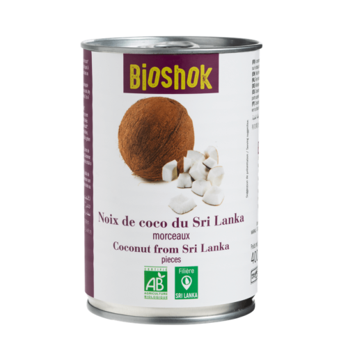 Coco du Sri Lanka en cubes, Bioshok, 400g*
