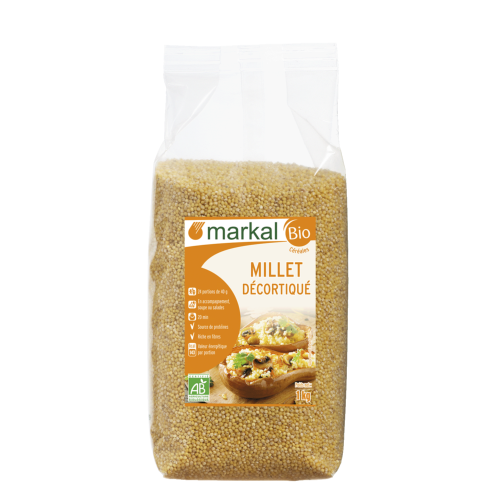 Millet décortiqué, Markal, 1kg*