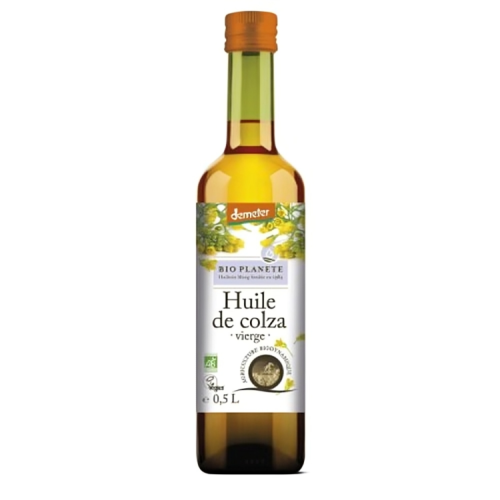 Huile de colza vierge demeter, Bio Planète, 50cl*