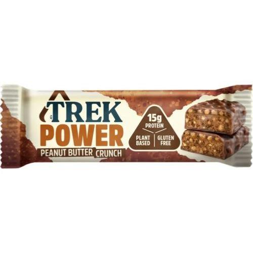 Protein power beurre de cacahuète croquant, Trek, 55g