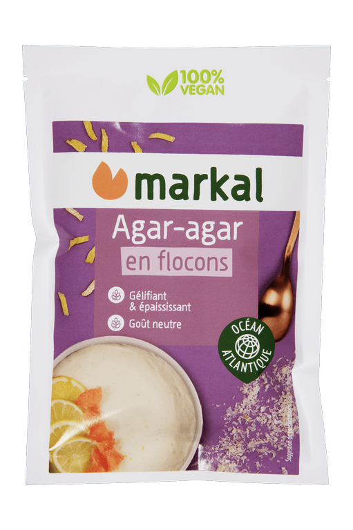 Agar-agar en flocons, Markal, 50g*