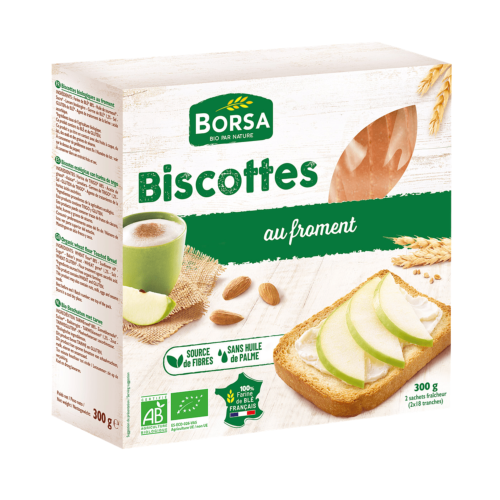 Biscottes de froment, Borsa, 300g*