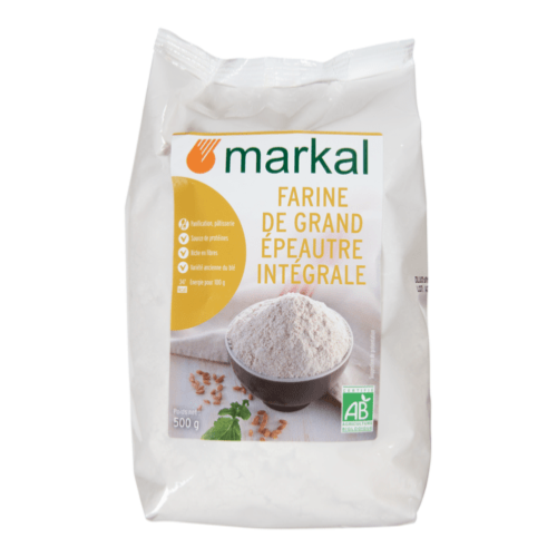 Farine grand épeautre intégral, Markal, 500g*