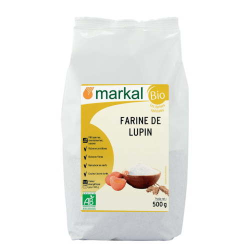 Farine de lupin naturelle sans gluten, Markal, 500g*