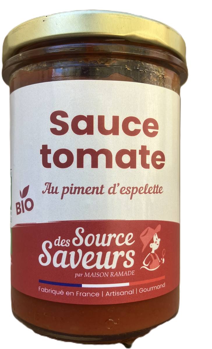 Sauce tomate au piment d'Espelette, Pascal Ramade, 200g*