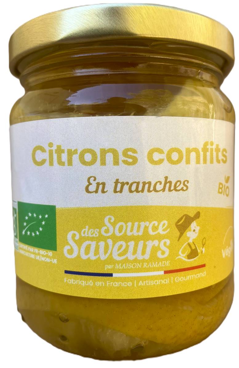 Tranches de Citrons confits, Pascal Ramade, 150g*