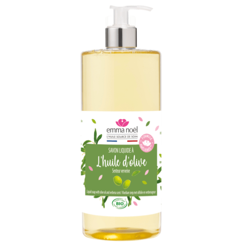 Savon liquide Huile Olive Bio, Emma Noël, 1l*