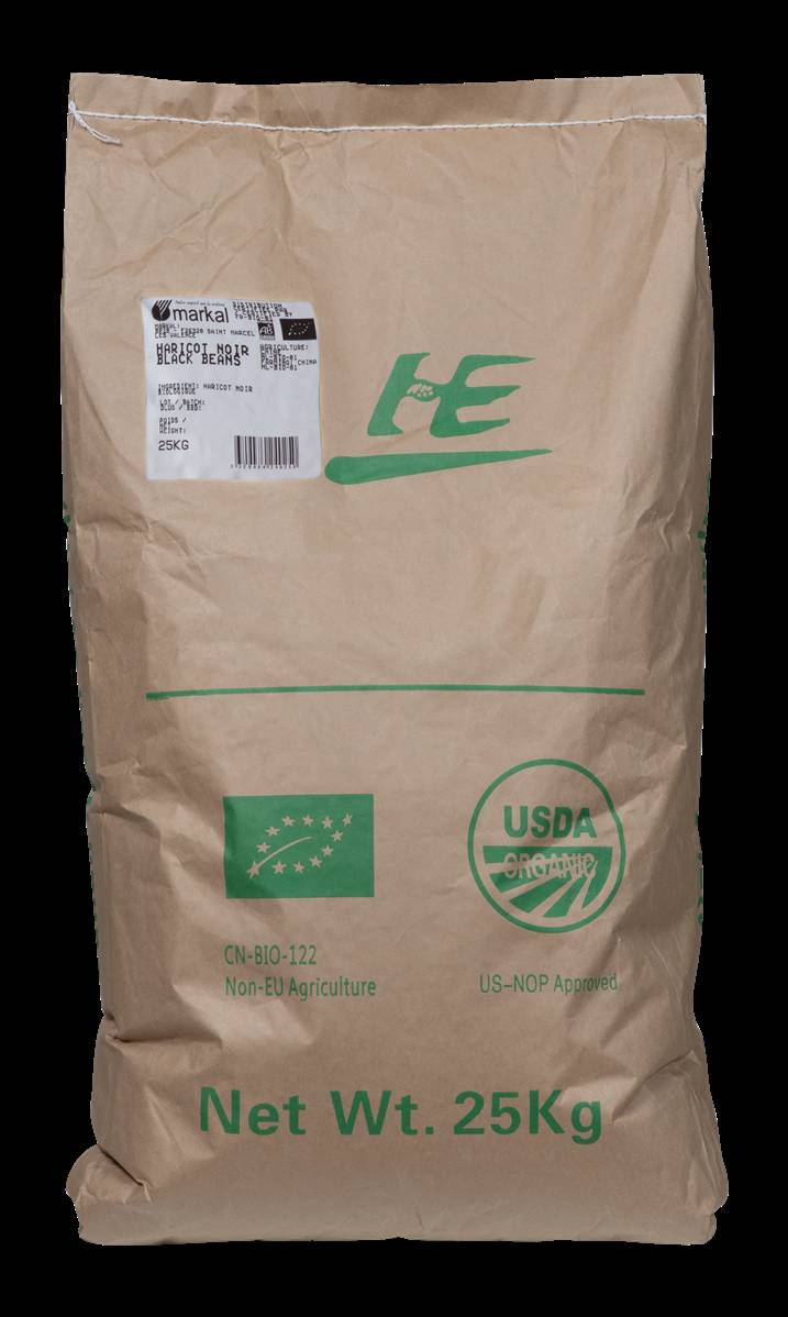 Haricots noirs, Markal, 25kg