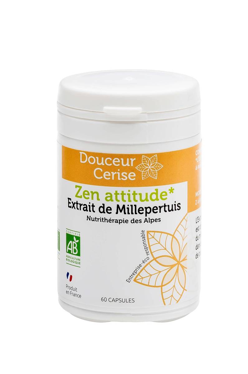 Huile de Millepertuis, Douceur Cerise, 60 capsules