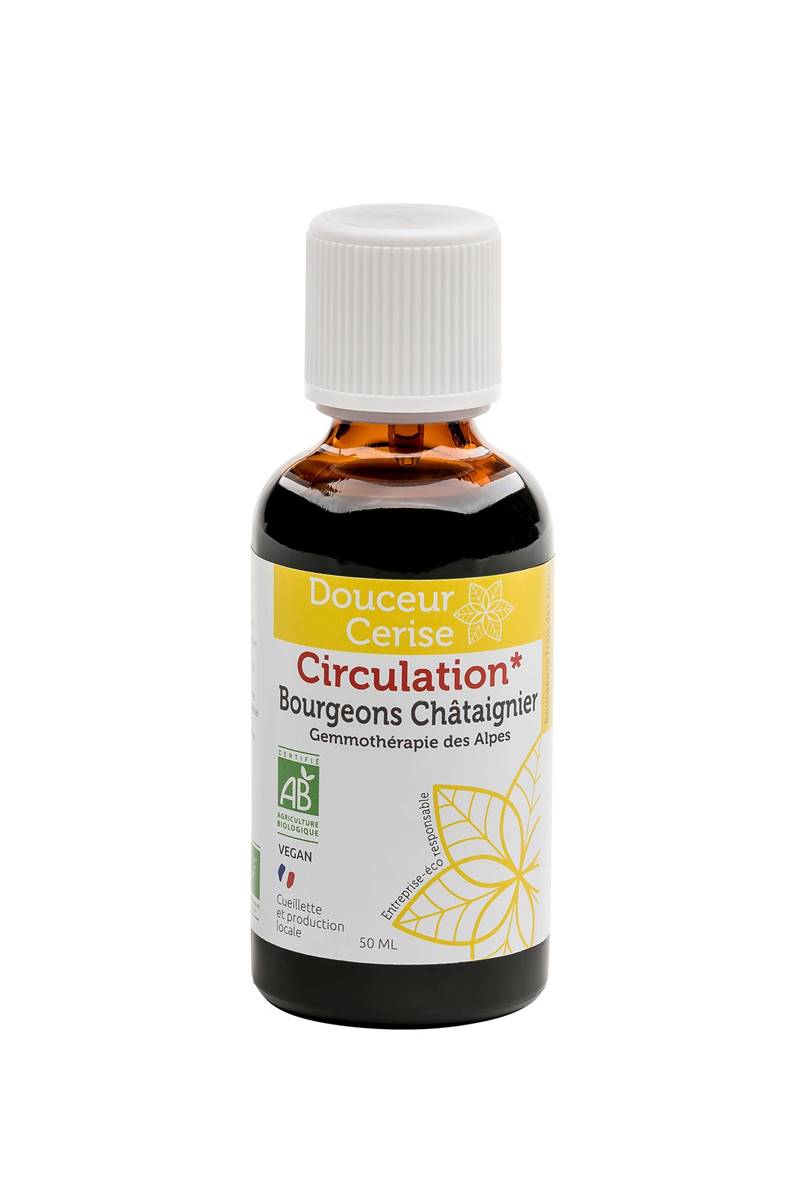 Châtaignier bourgeon, Douceur Cerise, 50ml