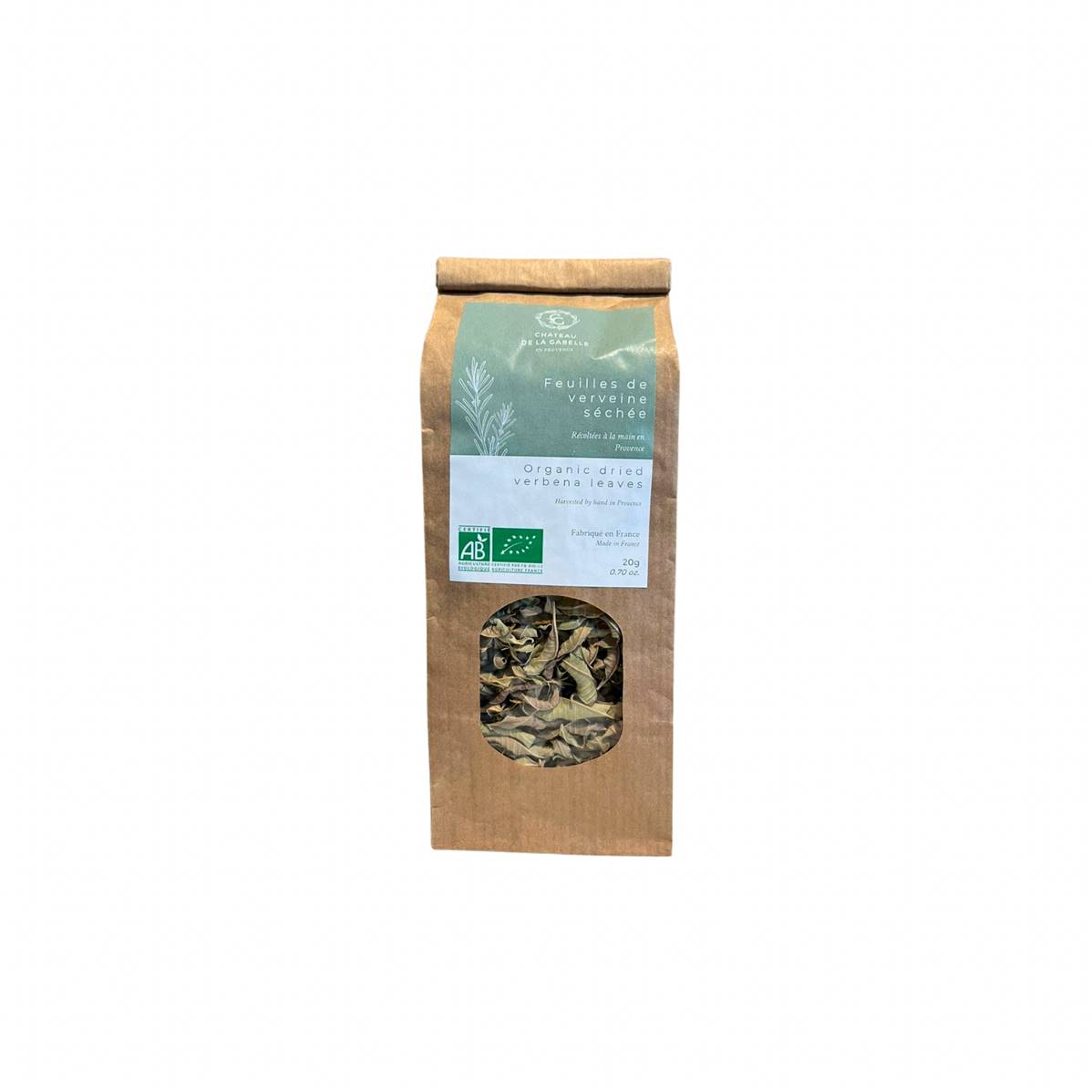 Fleur séchée - Verveine, Château de la Gabelle, 50g