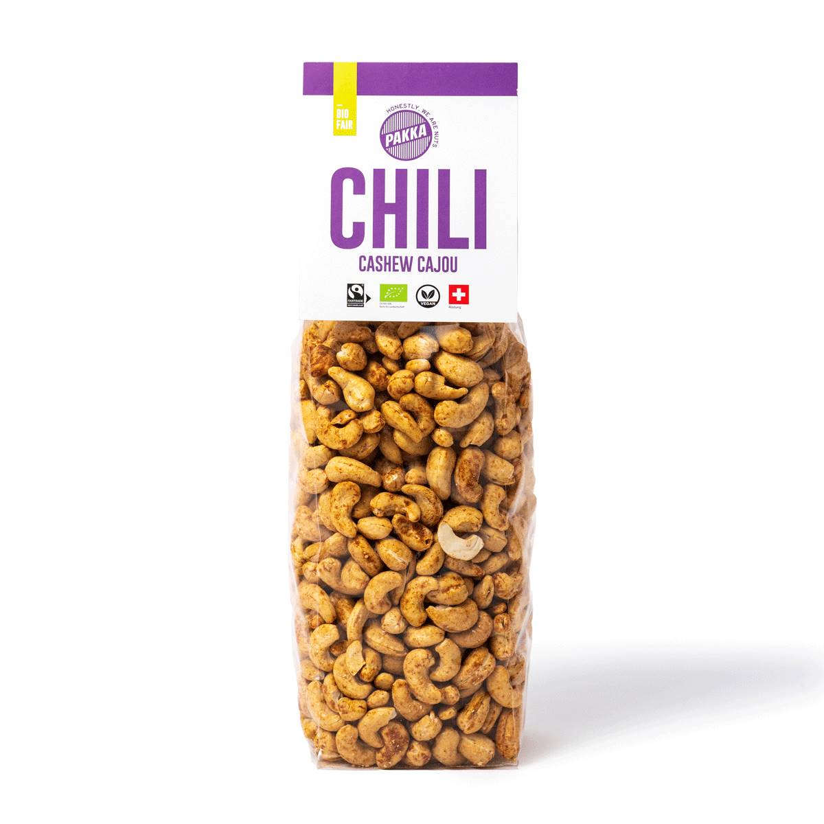 Noix de cajou grillées au chili, Pakka, 1kg*