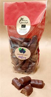 Myrtilles, Façon Chocolat