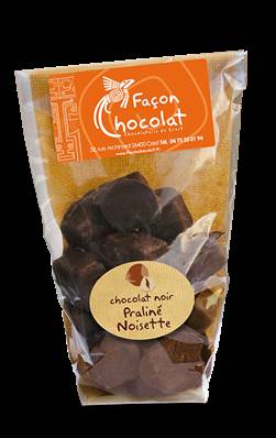 Praliné de noisette, Façon Chocolat