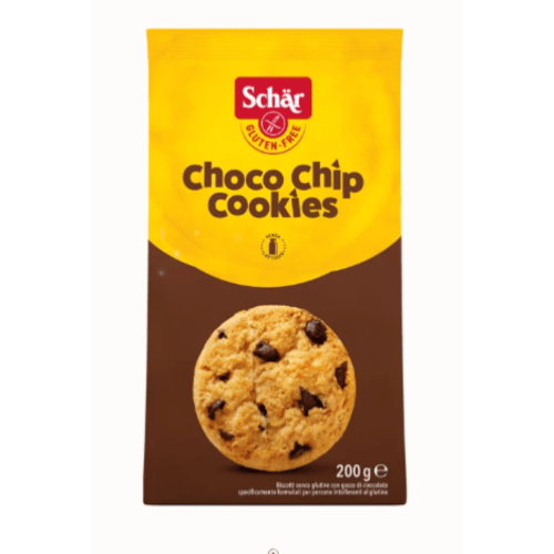 Choco chip cookies sans gluten, Schär, 200g