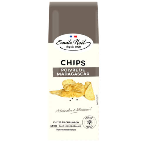 Chips Poivre Bio, Emile Noël, 115grs*
