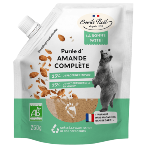 Purée d'Amande bio, Emile Noël, 250g*