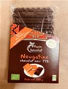 Tablette à la nougatine, Façon Chocolat