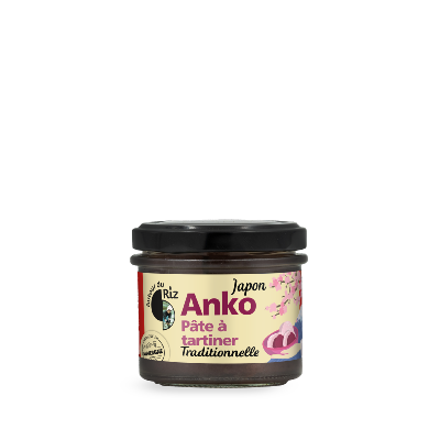Anko Haricots Azuki sucrés Pâte à tartiner Spécialité pour mochis, Autour du Riz, 100g