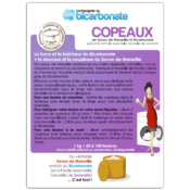 Copeaux de savon de Marseille au bicarbonate et lavandin, Compagnie du bicarbonate, 1kg