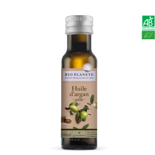 Huile d'argan grillée, Bio Planète, 100ml*