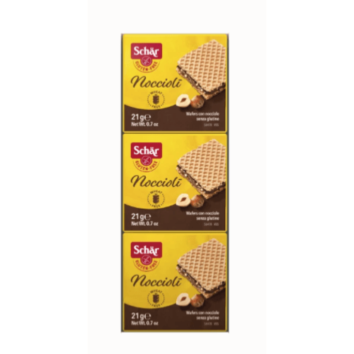 Noccioli snack sans gluten, Schär, 3x63g
