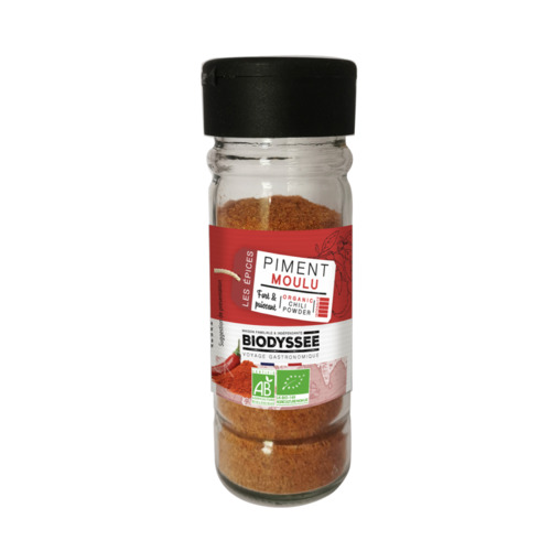 Piment moulu, Biodyssée, 40g*