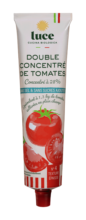 Double concentré de tomates en tube, Luce, 200g*