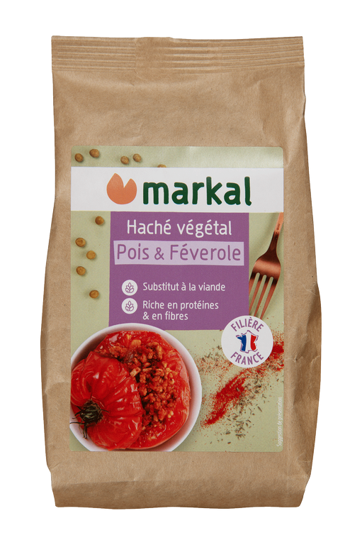 Haché végétal pois & féverole, Markal, 175g*