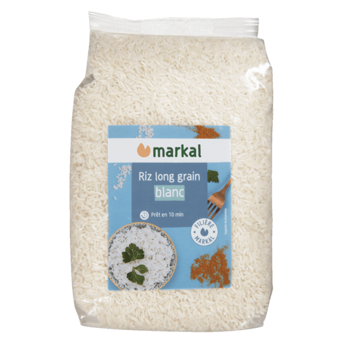 Riz long blanc, Markal, 2kg*