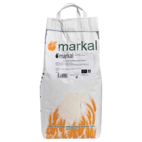 Farine de blé T80, Markal, 5kg*