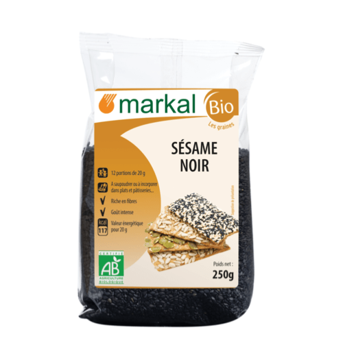 Graines de sésame noir, Markal, 250g*