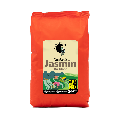Riz Jasmin blanc Commerce équitable, Autour du Riz, 2kg